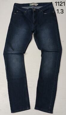 Recycled Blues (32x32) Straight Leg Blue Denim Jeans
